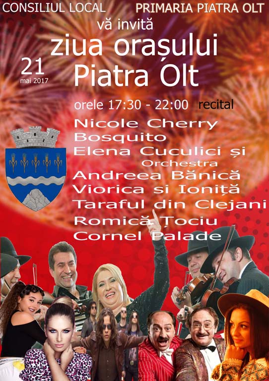 afis Zilele Piatra Olt A2