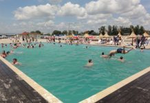 Plaja Olt, închisă de autorități