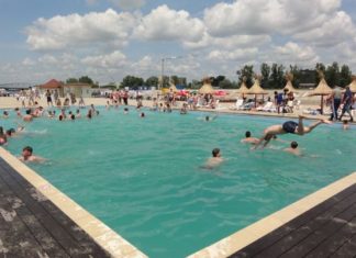 Plaja Olt, închisă de autorități