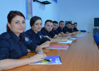 Un nou stagiu de practică la Jandarmeria Olt