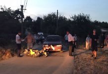 Accident la Movileni