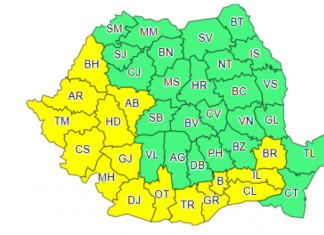 Cod galben de caniculă în Olt