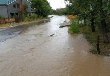 Inundațiile își fac de cap în Olt