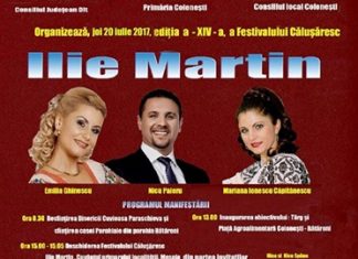 Coloneştiul îmbracă straie de sărbătoare. Festivalul Căluşăresc „Ilie Martin” a ajuns la cea de-a XIV-a ediţie