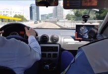 Examenul pentru obţinerea permisului auto, filmat în judeţul Olt