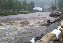 Olt: Meteorologii au emis un cod GALBEN de inundații