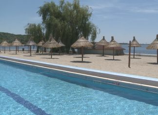 Plaja Olt, din nou închisă