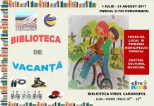 S-a dat startul distracţiei la „Biblioteca de vacanţă”- Caracal, ediţia a III-a