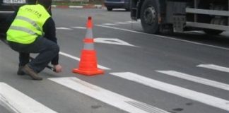 Tânără rănită pe trecerea de pietoni