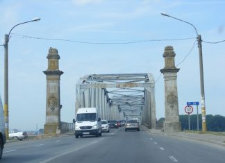 Podul Olt, închis în această noapte