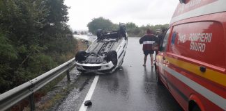 Un nou accident rutier la Pădurea Saru
