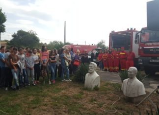 Pompierii olteni și-au prezentat tehnica de intervenție