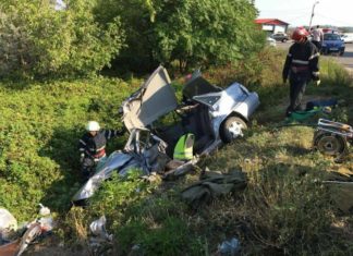 Accident rutier mortal la Salcia