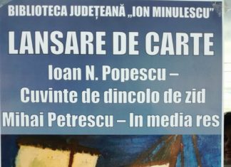 Lansare de carte la Biblioteca Judeţeană