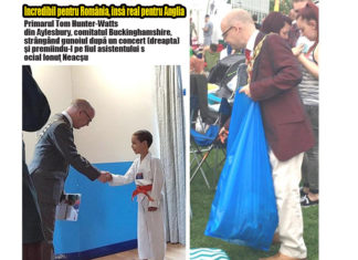 Un exemplu pentru primarii olteni: un edil englez care strânge gunoiul