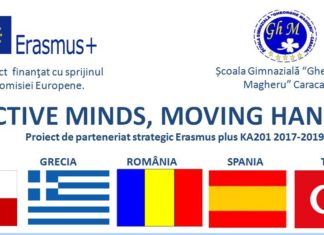 Proiect cu finanțare europeană Erasmus plus KA201 la Școala Gimnazială Gheorghe Magheru Caracal
