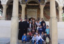 Copiii de la Centrul social din Grădinari, vizită la Mănăstirea Hurezi