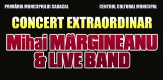 Mihai Mărgineanu, pe scena Teatrului din Caracal