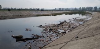Râul Olt, transformat în groapă de gunoi