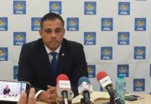Liviu Voiculescu față în față cu jurnaliștii din postura de președinte al PNL Olt