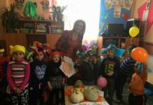 Petrecere de Halloween la Grădiniţa din Găneasa