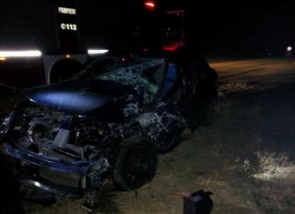 Grav accident rutier la Caracal