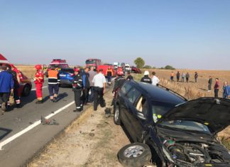 Accident rutier cu victime la Jitaru