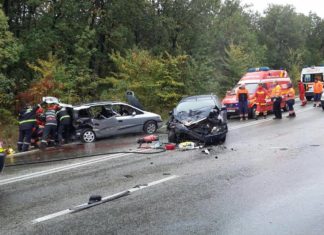 Accident rutier cu victime multiple la ieșire din Balș