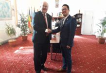 Ambasadorul Marii Britanii, Paul Brummell, interesat de cele „7 Minuni ale Caracalului”.