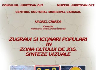 Vernisaj la  Muzeul Judeţean Olt: „Zugravi şi iconari populari în zona Oltului de jos, sinteze vizuale”