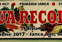 ZIUA RECOLTEI – ORGANIZATA SI ANUL ACESTA LA IANCA