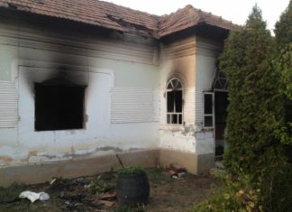 Și-a dat foc la casă după o ceartă cu părinții