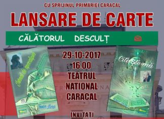 Lansare de carte:  „Călătorul Desculţ”