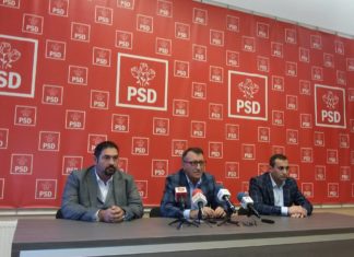 Ministrul Dezvoltării, Paul Stănescu, prima conferință de presă în județul Olt