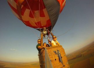 Senzaţii unice! Ridicări în balonul cu aer cald, la Caracal