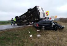 Accident rutier grav la Valea Mare