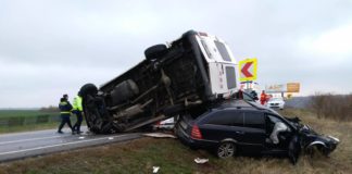 Accident rutier grav la Valea Mare
