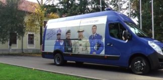 Caravana Jandarmeriei Române ajunge în Slatina