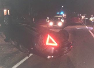 Căruță spulberată de un autoturism la Strejești