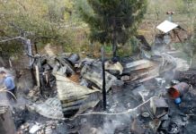 Incendiu puternic în comuna Studina