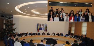 Moment neaşteptat în ultima ședință din acest an a Consiliului Județean Olt