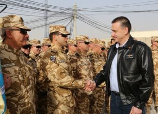Ministrul Apărării Naționale, vizită în Afganistan
