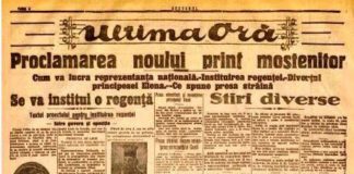 Presa interbelică. O pagină de istorie din cotidianul ”Ultima Oră”