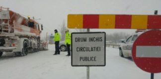 Patru drumuri județene rămân închise traficului rutier, în județul Olt