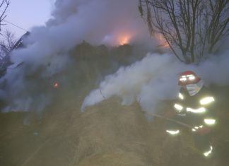 Incendiu la Vâlcele