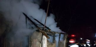Bărbat mort în incendiu la Dăneasa