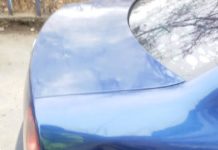 Exces de zel la poarta Spitalului Județean: “Victimă colaterală” – mașina proprietarului!