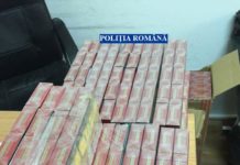 Prins cu țigări de contrabandă