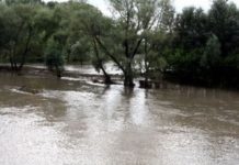 Inundații la Corabia și Gârcov