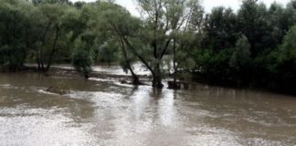 Inundații la Corabia și Gârcov